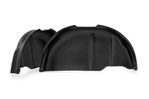 Toyota Tundra Rear Wheel Well Liners - Rough Country - Black - '22-'24